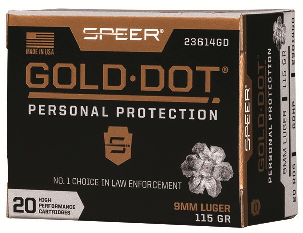 SPEER 23614GD 9MM 115GDHP 20 - Smith Savings Week